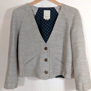Elevenses jacket with Button Accents